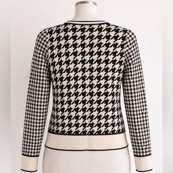 🧥 Ann Taylor Sweater - Black and White - NWOT 🧥 - Picture 3 of 5